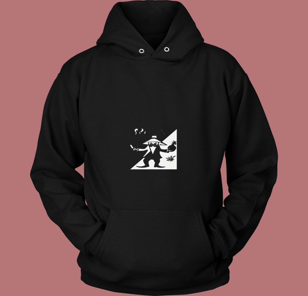 Spy Vs Spy Megazine Funny Cartoon 80s Hoodie Spy Vs Spy Megazine Funny Cartoon 80s Hoodie