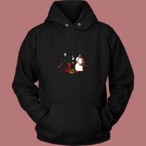 Squad Killer Jason Halloween Movie Parody Vintage Hoodie