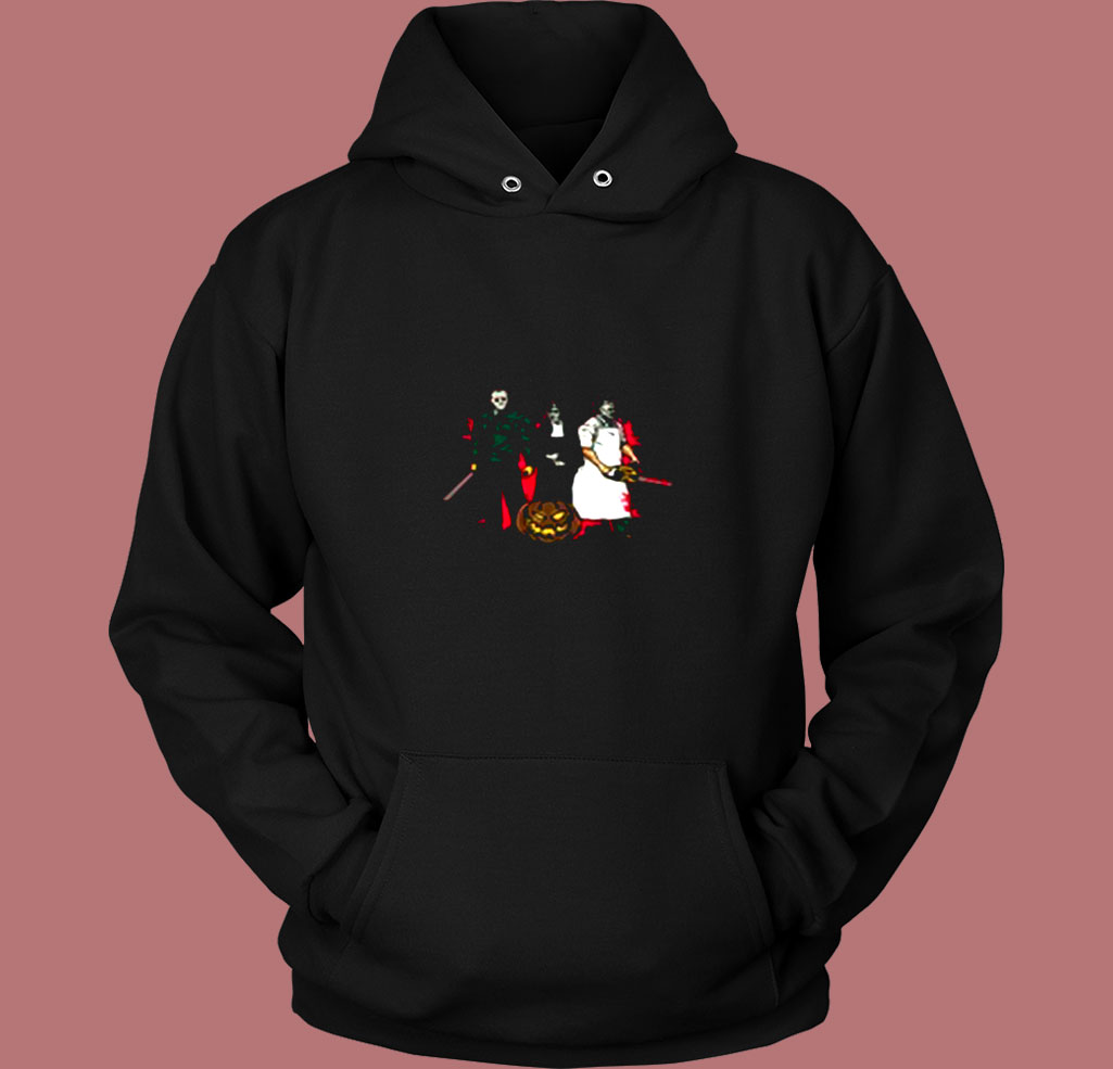 Squad Killer Jason Halloween Movie Parody Vintage Hoodie Squad Killer Jason Halloween Movie Parody Vintage Hoodie
