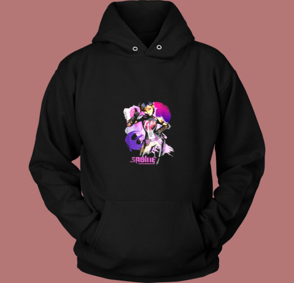 Star Wars Rebels Sabine Wren Mandalorian Warrior Vintage Hoodie