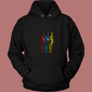 Star Wars The Clone Wars Trooper Trio Vintage Hoodie