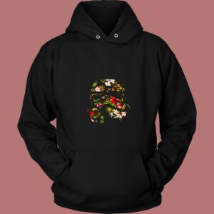 Star Wars Tropical Stormtrooper Floral Print Graphic 80s Hoodie