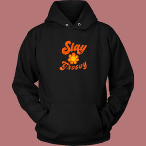 Stay Groovy Flower Aesthetic Hoodie Style