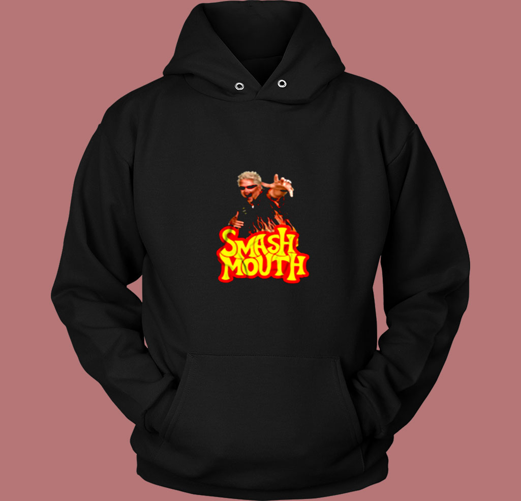 Steve Smash Smash Mounth Vintage Hoodie Steve Smash Smash Mounth Vintage Hoodie