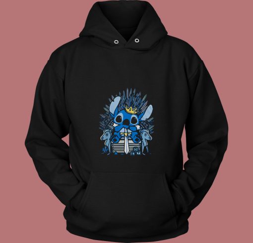 Stitch King Game Of Thrones Parody 80s Hoodie Stitch King Game Of Thrones Parody 80s Hoodie
