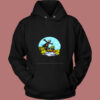 Stormtrooper And Baby Yoda Walking On The River Vintage Hoodie