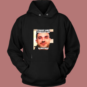 Straight James Charles Be Like Hi Brothers Vintage Hoodie
