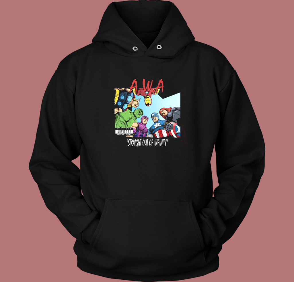 Straight Out Of Infinity AWA Hoodie Style Straight Out Of Infinity AWA Hoodie Style