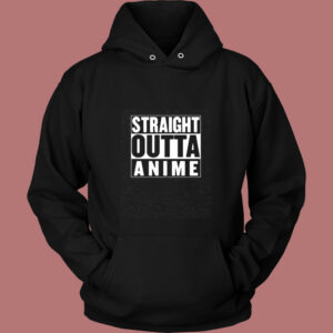 Straight Outta Anime  Parody Vintage Hoodie
