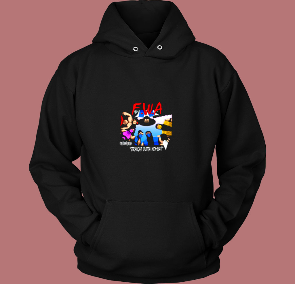 Straight Outta Kombat Game Vintage Hoodie Straight Outta Kombat Game Vintage Hoodie