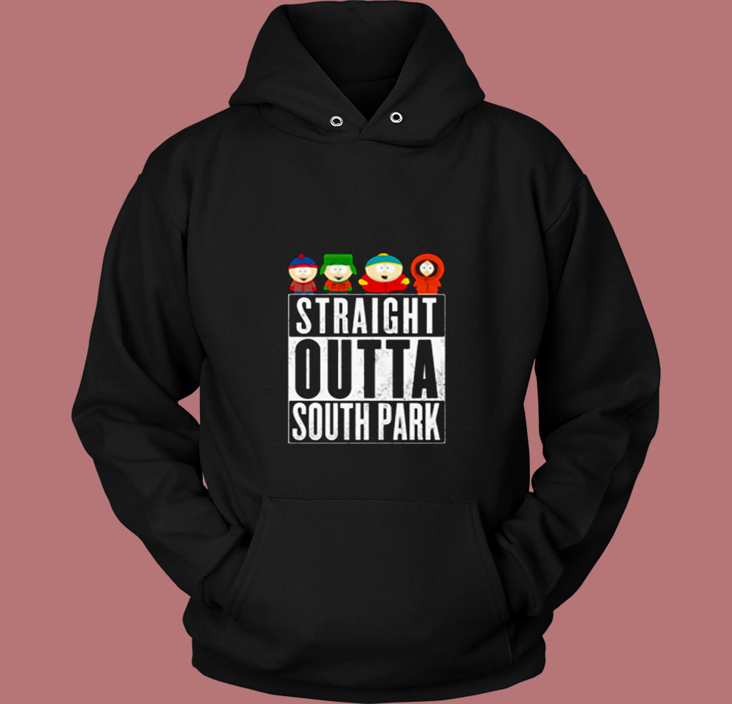 Straight Outta South Park 80s Hoodie Straight Outta South Park 80s Hoodie