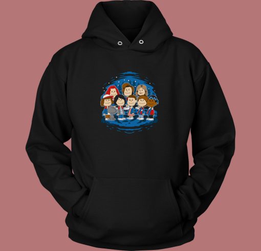 Stranger Friends Graphic Hoodie Style Stranger Friends Graphic Hoodie Style