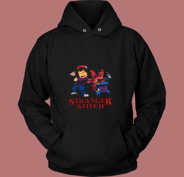 Stranger Things 3 Demogorgon Stranger Stitch Vintage Hoodie