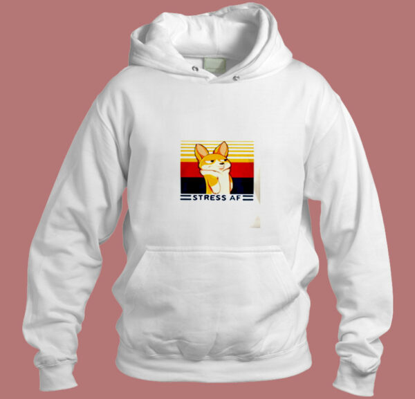 Stress Af Aesthetic Hoodie Style
