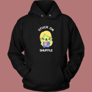 Stuck On Shuffle Halloween Hoodie Style