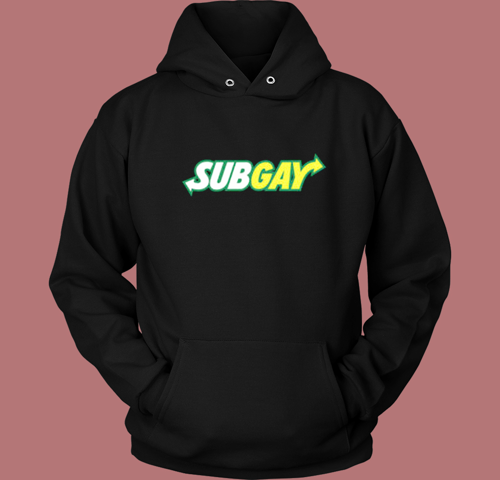 Subgay Logo Parody Hoodie Style Subgay Logo Parody Hoodie Style