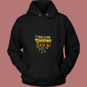 Subway Surfers Logo Game Retro Gaming 80s Hoodie