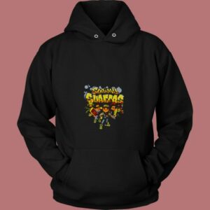 Subway Surfers Logo Game Retro Gaming 80s Hoodie