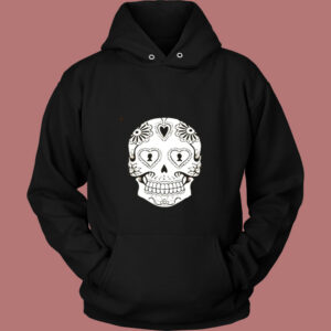 Sugar Skull Dolman Vintage Vintage Hoodie