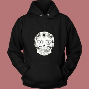 Sugar Skull Dolman Vintage Vintage Hoodie