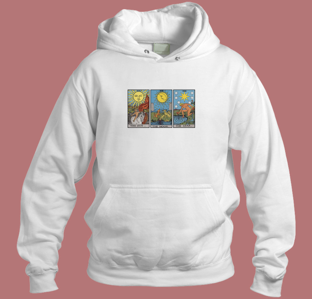Sun Moon Star Tarot Aesthetic Hoodie Style Sun Moon Star Tarot Aesthetic Hoodie Style