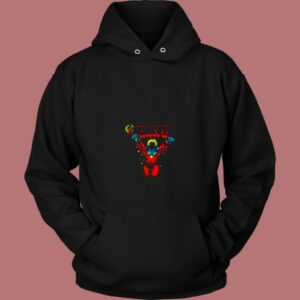 Super Hero Girl Retro Wonder Woman 80s Hoodie