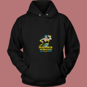 Superhero Comic Retro Captain Marvel 80s Hoodie