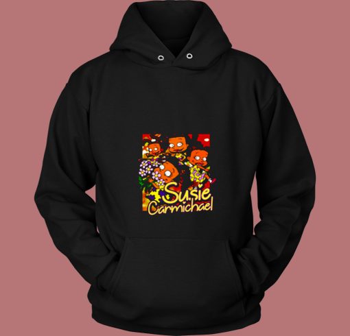 Susie Carmichael Rugrats Custom 80s Hoodie Susie Carmichael Rugrats Custom 80s Hoodie