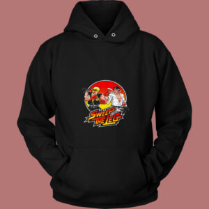 Sweep The Leg 80s Hoodie