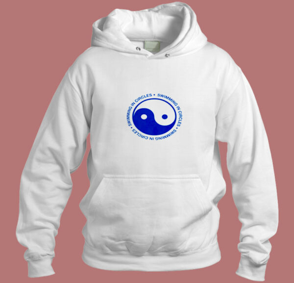 Swimming In Circles Ying Yang Aesthetic Hoodie Style