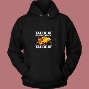 Tacocat Spelled Backwards Is Tacocat Vintage Hoodie