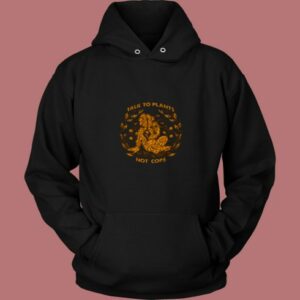 Talk To Plants Not Cops Vintage Hoodie