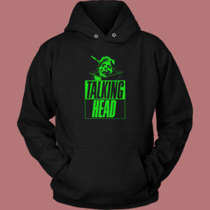 Talking Head Graphic Hoodie Style On Sale