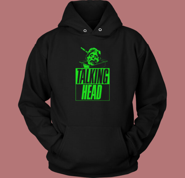 Talking Head Graphic Hoodie Style On Sale