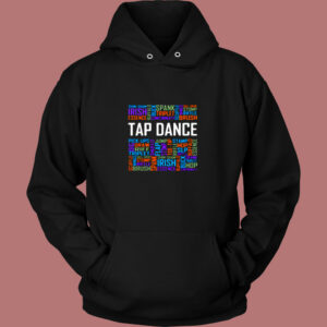 Tap Dance Words Vintage Hoodie