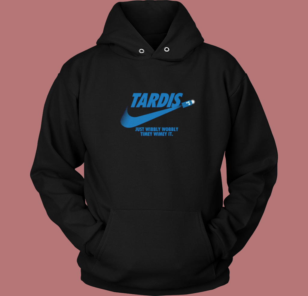 Tardis Wibbly Wobbly Timey Wimey Hoodie Style Tardis Wibbly Wobbly Timey Wimey Hoodie Style