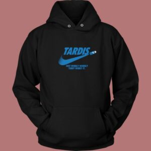 Tardis Wibbly Wobbly Timey Wimey Hoodie Style