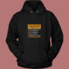 Tech Support Checklist Vintage Hoodie