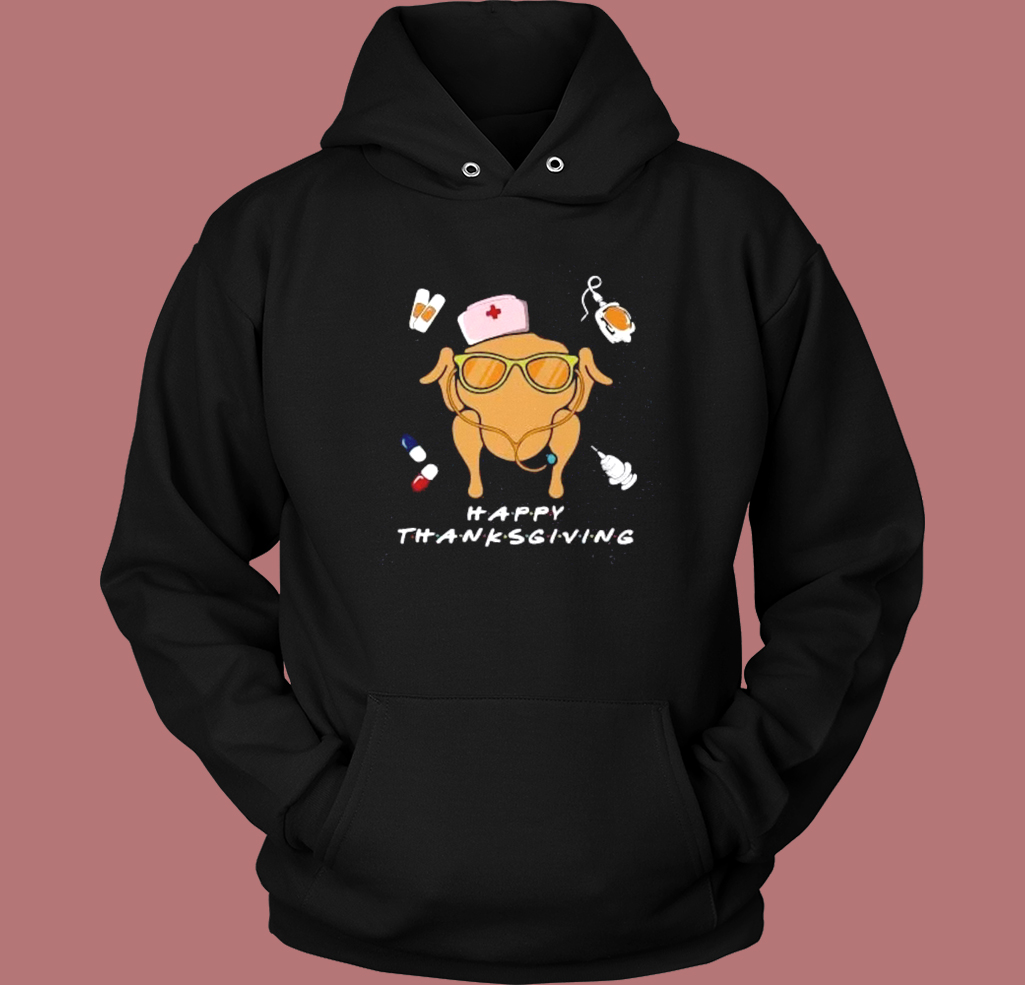 Thanksgiving Nurse Crew Hoodie Style Thanksgiving Nurse Crew Hoodie Style