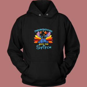 Thanksgiving With The Stitch Vintage Hoodie