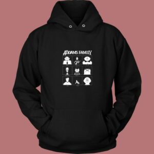The Addams Family Yearbook Vintage Hoodie