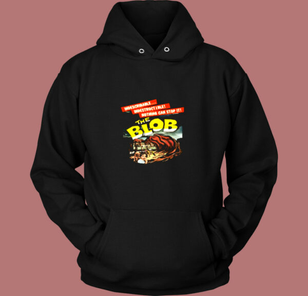 The Blob Classic Horror Movie Vintage Hoodie