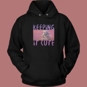 The Child Keeping It Cute Hoodie Style