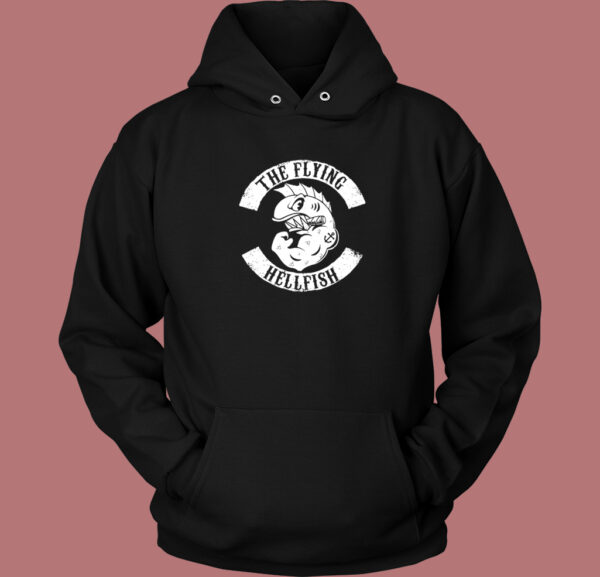 The Flying Hellfish Hoodie Style