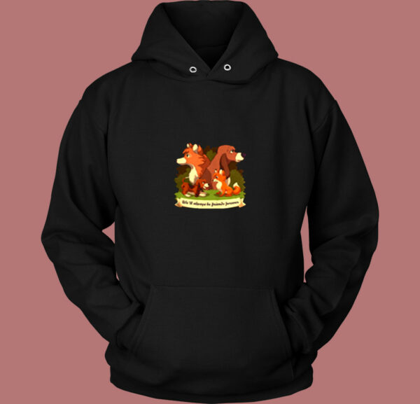The Fox And The Hound – We’ll Always Be Friends Forever Vintage Hoodie