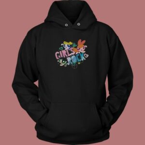 The Girls Rock Powerpuff Girls Adult Hoodie Style