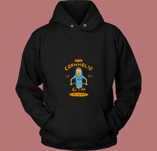 The Great Cornholio Gym 1993 80s Hoodie The Great Cornholio Gym 1993 80s Hoodie
