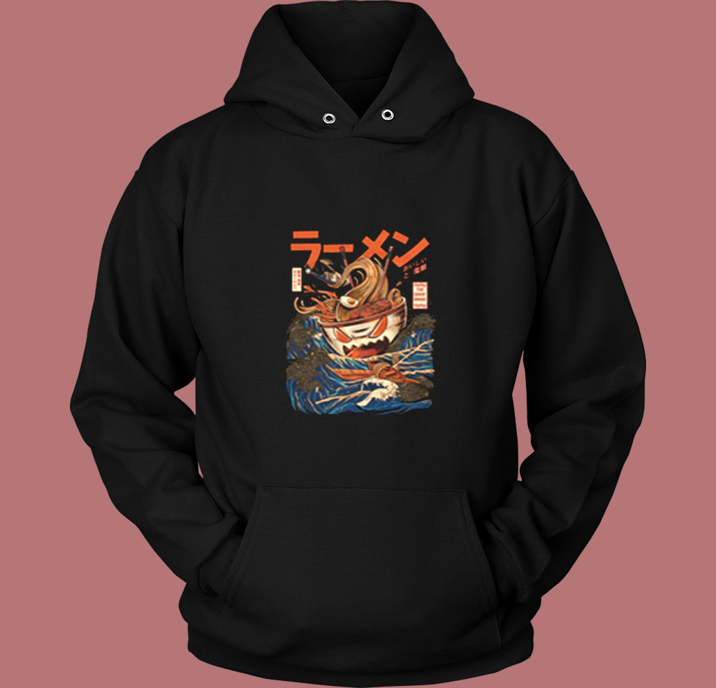 The Great Ramen Off Kanagawa Vintage Hoodie The Great Ramen Off Kanagawa Vintage Hoodie