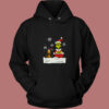 The Grinch And Dog Stole Christmas Funny 80s Hoodie