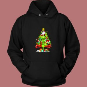 The Grinch Tree Merry Christmas Vintage Hoodie